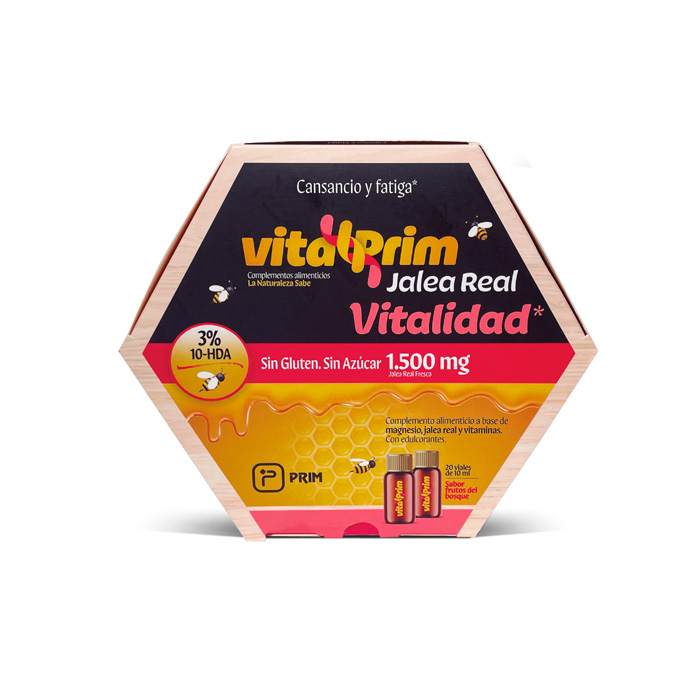 Vitalprim Jalea Real Vitalidad 20 Viales X 10ml