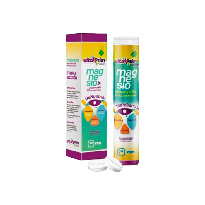 Vitalprim Magnesio 20 Comprimidos Efervescentes