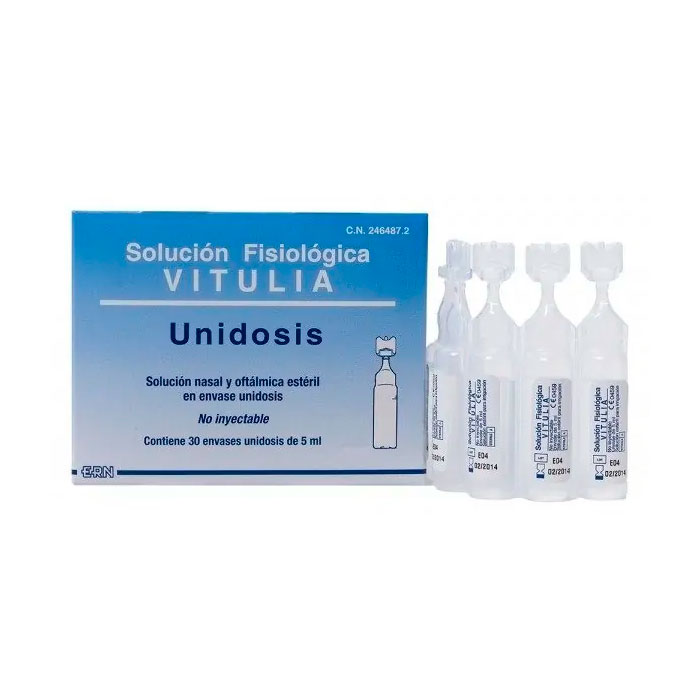 Vitulia Solución Fisiológica 30 Unidosis
