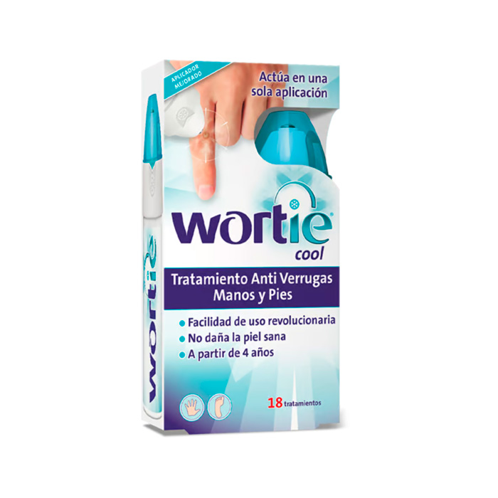 Wortie Cool Tratamiento Anti Verrugas Manos y Pies 50 ml