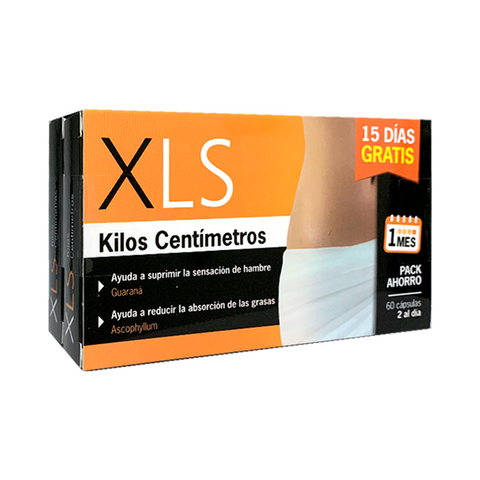 Xls Kilos Centímetros 60 Cápsulas