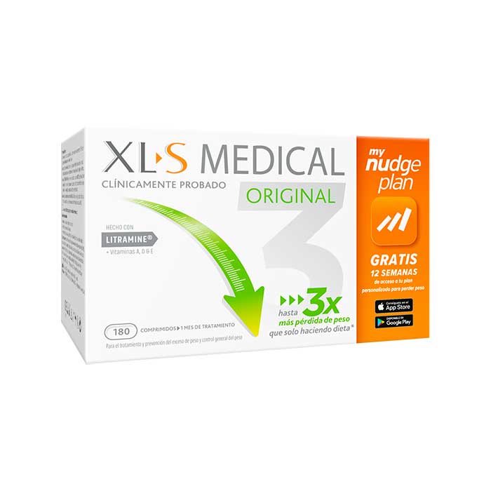Xls Medical Captagrasas 180 Comprimidos