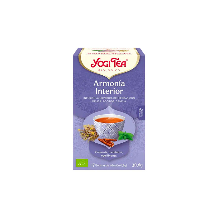 Yogi Tea Armonía Interior 17 Bolsitas de Infusión