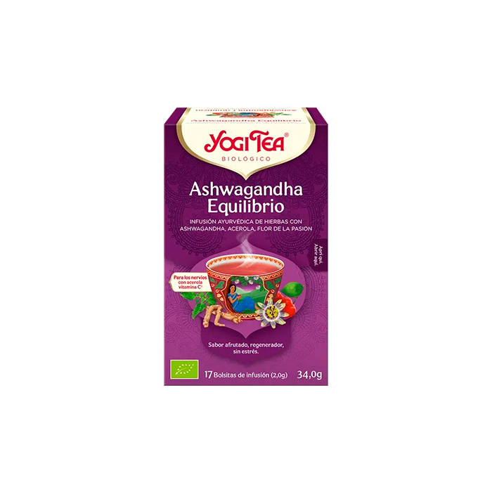 Yogi Tea Ashwagandha Equilibrio 17 Bolsitas de Infusión