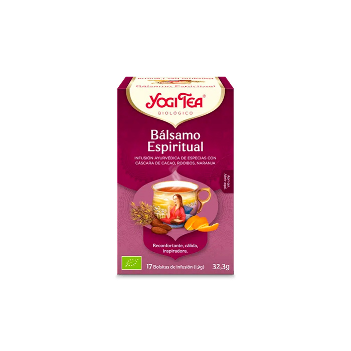 Yogi Tea Bálsamo Espiritual 17 Bolsitas de Infusión
