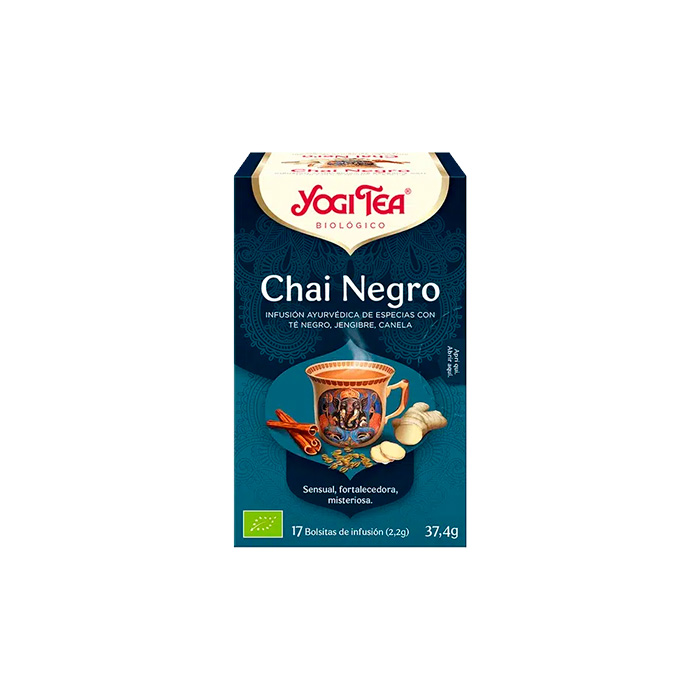 Yogi Tea Chai Negro 17 Bolsitas de Infusión