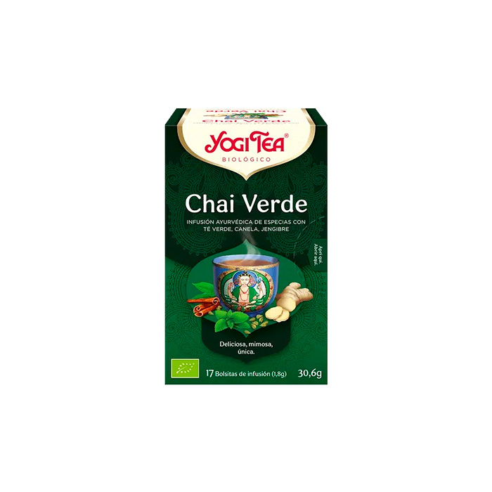 Yogi Tea Chai Verde 17 Bolsitas de Infusión