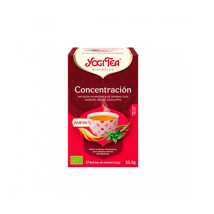 Yogi Tea Concentración 17 Bolsitas de Infusión