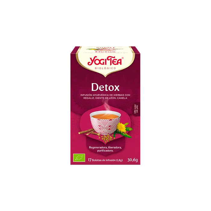 Yogi Tea Detox 17 Bolsitas de Infusión