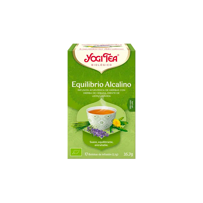 Yogi Tea Equilibrio Alcalino 17 Bolsitas de Infusión