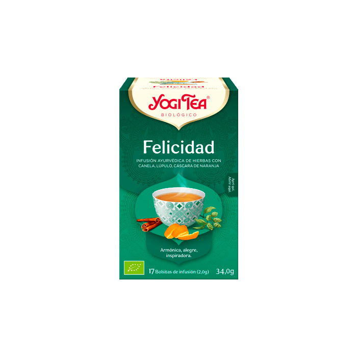 Yogi Tea Felicidad 17 Bolsitas de Infusión