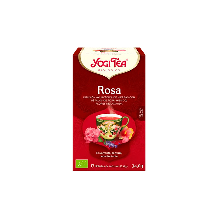 Yogi Tea Rosa 17 Bolsitas de Infusión