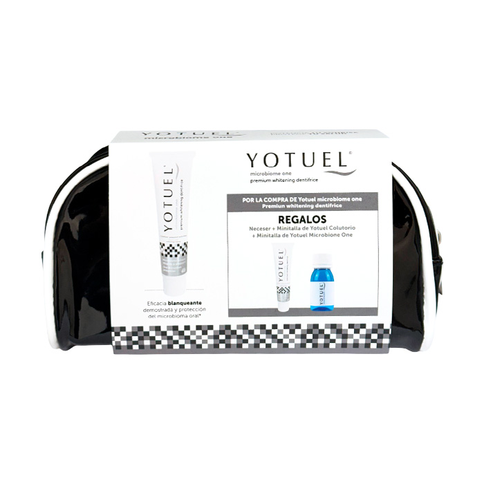 Yotuel Dentífrico Microbiome One 100g + Regalo Neceser y Minitallas