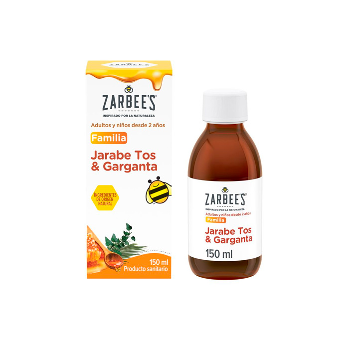 Zarbee´s Familia Jarabe Tos & Garganta 150ml