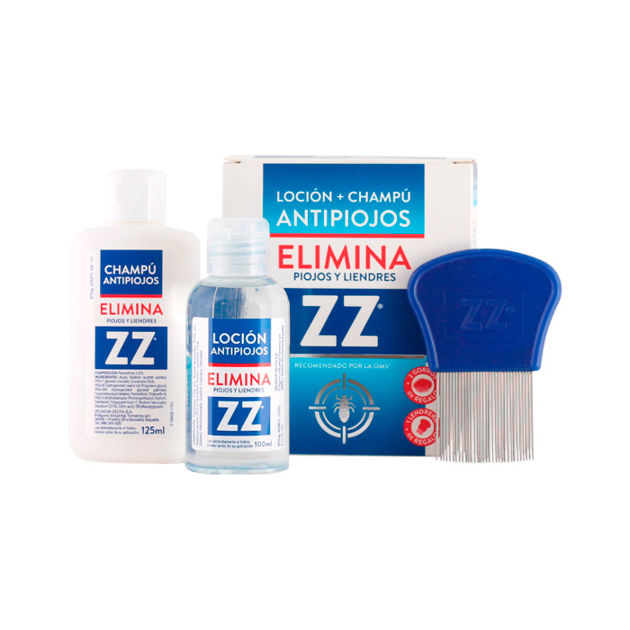 Zz Loción Antipiojos 100ml + Champú Antipiojos 125ml