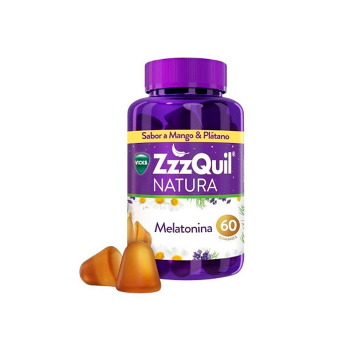 Zzzquil Natura 60 Gominolas Sabor Mango y Plátano