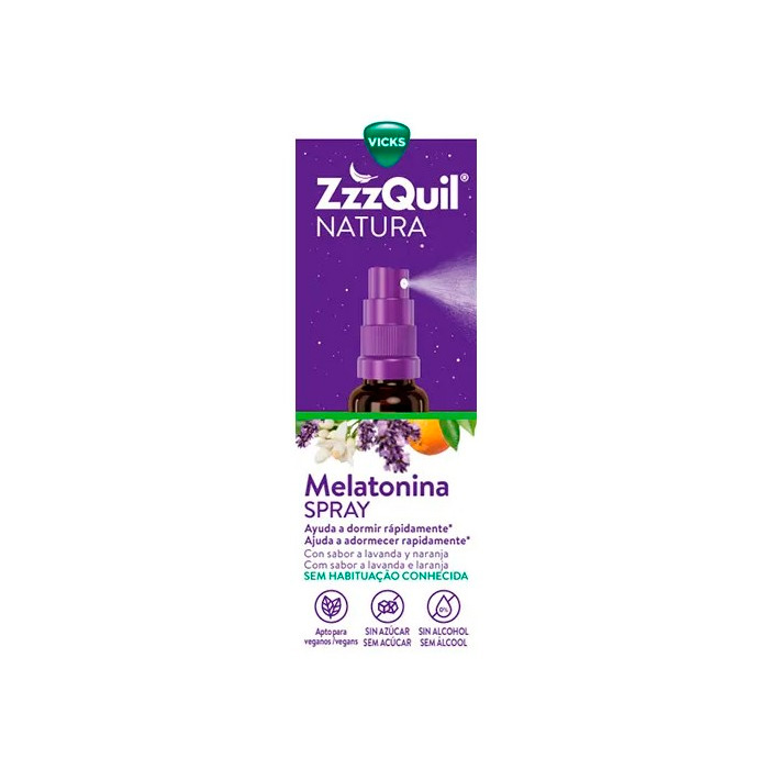 Zzzquil Natura Melatonina Spray 30ml