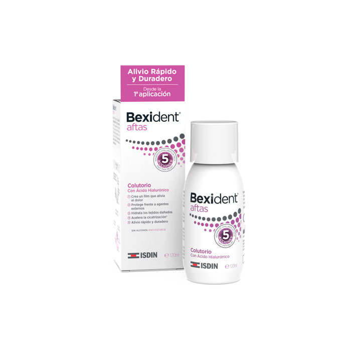 Comprar Bexident Aftas Colutorio 120 ml