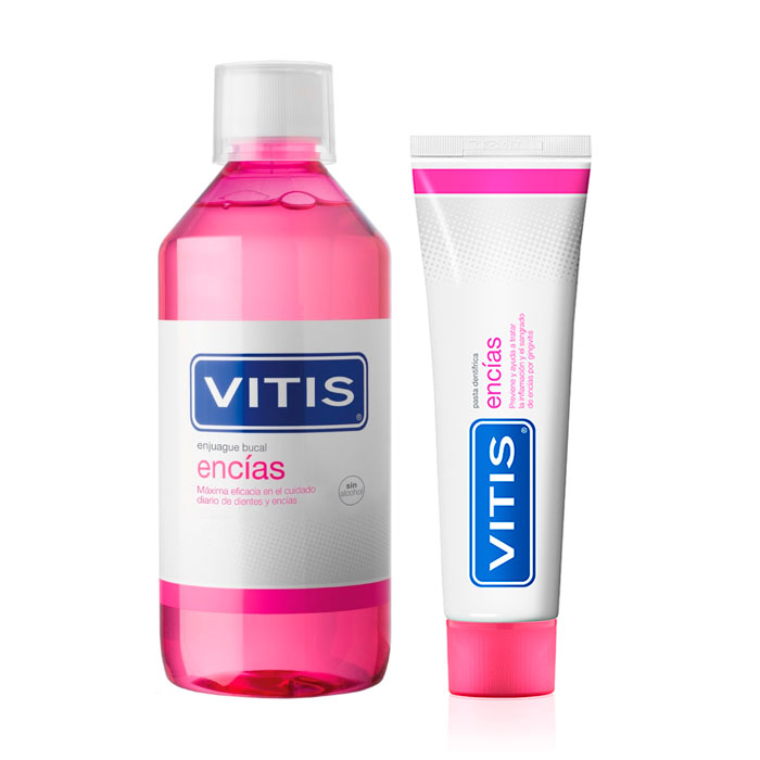 Comprar Vitis Encias Pasta 100ml + Colutorio 500ml