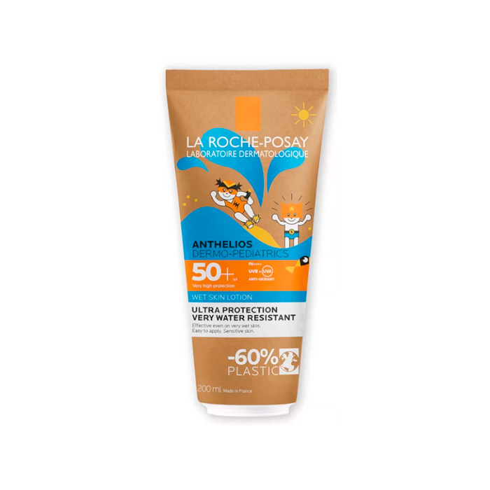 Comprar Anthelios Dermo-pediatrics Loción Wet Skin Spf50+ 200ml