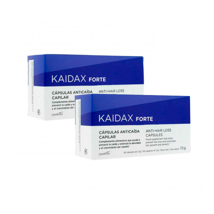 Comprar Kaidax Forte Cápsulas Anticaída Duplo 60 + 60 Unidades