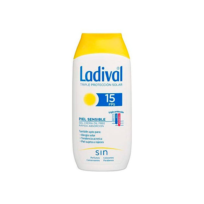 Ladival Piel Sensible Gel Crema Oil Free Spf15 200ml