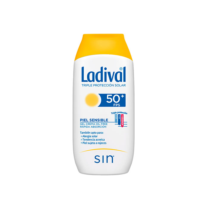 Comprar Ladival Piel Sensible Gel Crema Oil Free Spf50+ 200ml