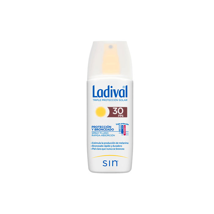 Ladival Proteccion y Bronceado Spray Fluido Spf30 150ml