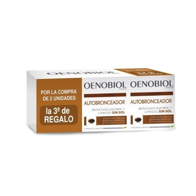 Comprar Oenobiol Autobronceador Triplo 3x30 Capsulas
