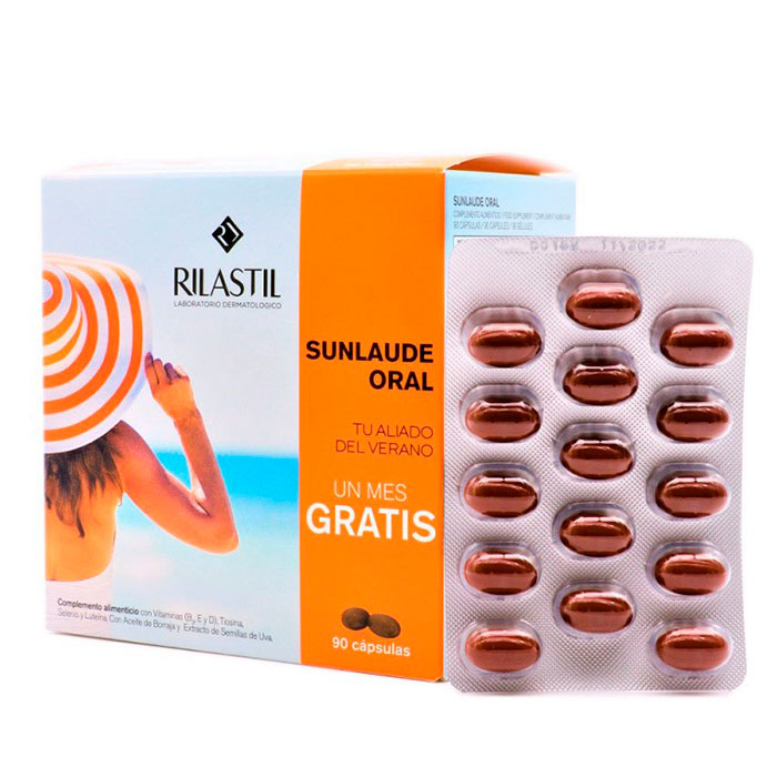 Comprar Rilastil Sunlaude Oral 90 Capsulas