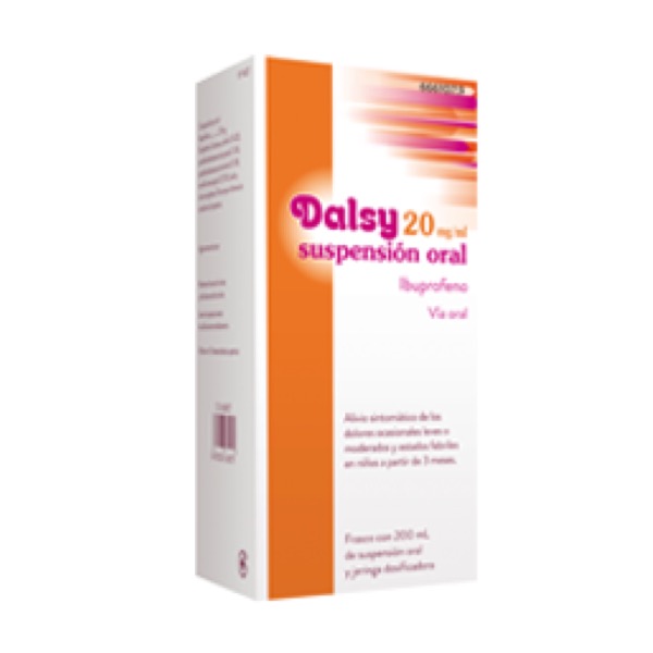 Dalsy 20 mg/ml Suspension Oral 150 ml