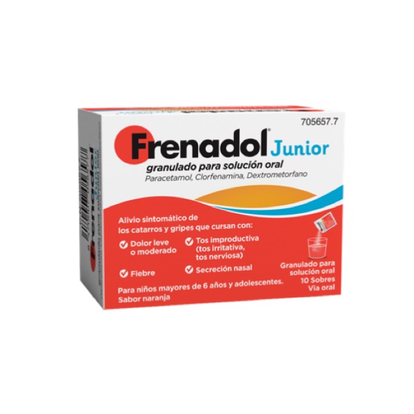 Frenadol Junior 10 Sobres