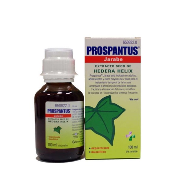 PROSPANTUS JARABE, 1 frasco de 100 ml