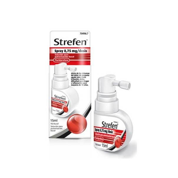 Strefen Spray 8,75 mg/dosis 15 ml