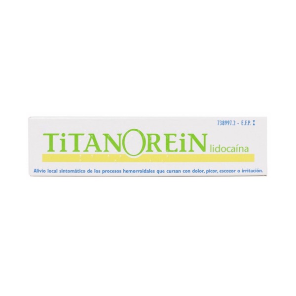 Titanorein Lidocaina Crema Rectal 20 g